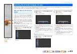 Preview for 53 page of Yamaha RX-A1000 Owner'S Manual