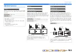 Preview for 103 page of Yamaha RX-A1000 Owner'S Manual