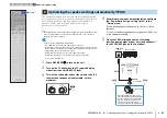 Предварительный просмотр 41 страницы Yamaha RX-A1030 Owner'S Manual