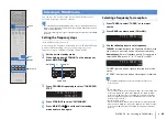 Предварительный просмотр 58 страницы Yamaha RX-A1030 Owner'S Manual