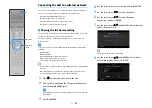 Preview for 52 page of Yamaha RX-A1070 Owner'S Manual