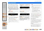 Preview for 89 page of Yamaha RX-A2000 Owner'S Manual