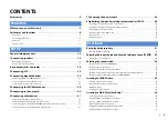 Предварительный просмотр 2 страницы Yamaha RX-A2010 Owner'S Manual