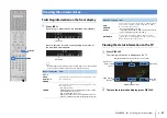 Preview for 97 page of Yamaha RX-A2020 Owner'S Manual