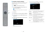 Предварительный просмотр 70 страницы Yamaha RX-A2080BL Owner'S Manual
