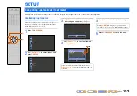 Preview for 102 page of Yamaha RX-A3000 Owner'S Manual