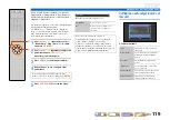 Preview for 119 page of Yamaha RX-A3000 Owner'S Manual