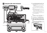 Preview for 5 page of Yamaha RX-A3010 Easy Setup Manual