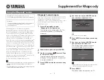 Preview for 215 page of Yamaha RX-A3060 Owner'S Manual