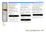 Preview for 42 page of Yamaha RX-A700 Owner'S Manual