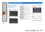 Preview for 83 page of Yamaha RX-A700 Owner'S Manual