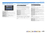 Preview for 93 page of Yamaha RX-A700 Owner'S Manual