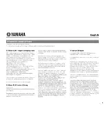 Предварительный просмотр 164 страницы Yamaha RX-A730 Owner'S Manual