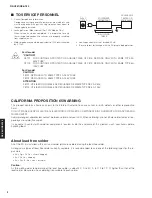 Preview for 2 page of Yamaha RX-A760 Service Manual