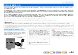 Preview for 64 page of Yamaha RX-A800 Owner'S Manual