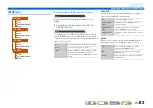 Preview for 83 page of Yamaha RX-A800 Owner'S Manual