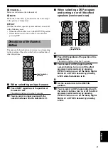 Предварительный просмотр 11 страницы Yamaha RX-A800BL Owner'S Manual