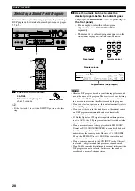 Предварительный просмотр 32 страницы Yamaha RX-A800BL Owner'S Manual