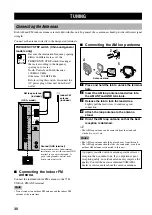 Предварительный просмотр 34 страницы Yamaha RX-A800BL Owner'S Manual