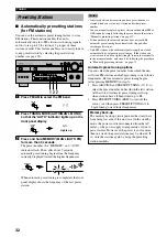 Предварительный просмотр 36 страницы Yamaha RX-A800BL Owner'S Manual