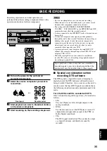 Предварительный просмотр 39 страницы Yamaha RX-A800BL Owner'S Manual