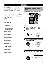 Предварительный просмотр 40 страницы Yamaha RX-A800BL Owner'S Manual