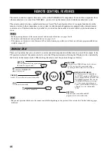 Предварительный просмотр 50 страницы Yamaha RX-A800BL Owner'S Manual