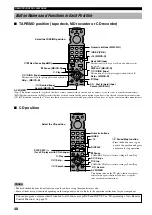 Предварительный просмотр 52 страницы Yamaha RX-A800BL Owner'S Manual