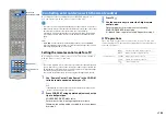 Preview for 106 page of Yamaha RX-A810 Owner'S Manual