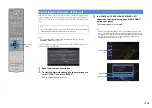 Preview for 110 page of Yamaha RX-A810 Owner'S Manual