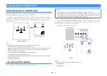 Preview for 43 page of Yamaha RX-D485 Owner'S Manual