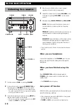 Preview for 10 page of Yamaha RX-E100RDS Owner'S Manual