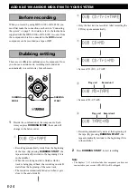 Предварительный просмотр 26 страницы Yamaha RX-E100RDS Owner'S Manual