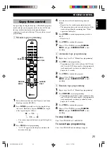 Предварительный просмотр 27 страницы Yamaha RX-E400 Owner'S Manual