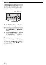 Preview for 29 page of Yamaha RX-E410 Manual