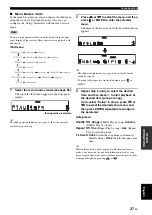 Preview for 38 page of Yamaha RX-E410 Manual