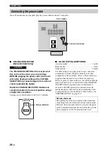 Preview for 28 page of Yamaha RX-N600 Owner'S Manual