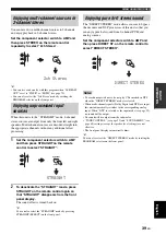 Preview for 41 page of Yamaha RX-N600 Owner'S Manual