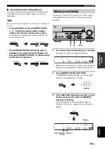 Preview for 51 page of Yamaha RX-N600 Owner'S Manual