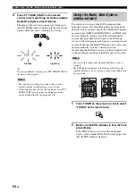 Preview for 56 page of Yamaha RX-N600 Owner'S Manual