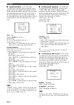 Preview for 74 page of Yamaha RX-N600 Owner'S Manual