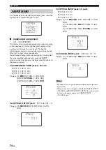 Preview for 76 page of Yamaha RX-N600 Owner'S Manual