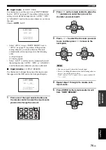 Preview for 77 page of Yamaha RX-N600 Owner'S Manual