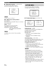 Preview for 308 page of Yamaha RX-N600 Owner'S Manual