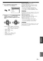 Preview for 435 page of Yamaha RX-N600 Owner'S Manual