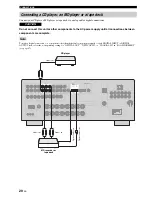 Preview for 22 page of Yamaha RX-N600D Owner'S Manual