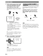 Preview for 40 page of Yamaha RX-N600D Owner'S Manual