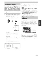 Preview for 43 page of Yamaha RX-N600D Owner'S Manual