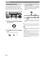 Preview for 50 page of Yamaha RX-N600D Owner'S Manual