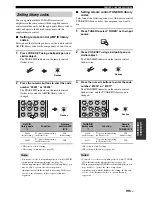 Preview for 101 page of Yamaha RX-N600D Owner'S Manual